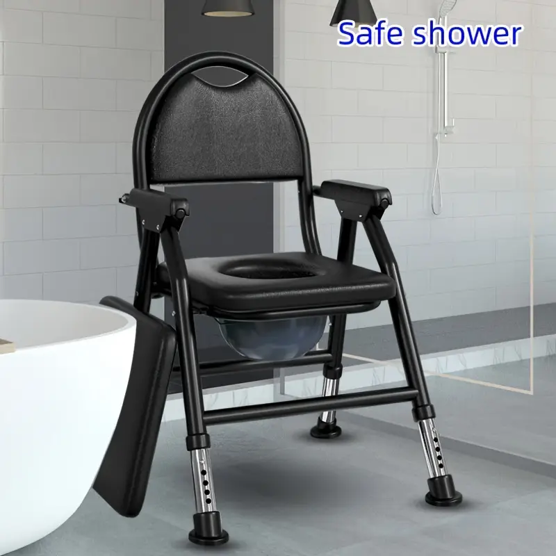 Adjustable Elderly Toilet Chair - Image 2