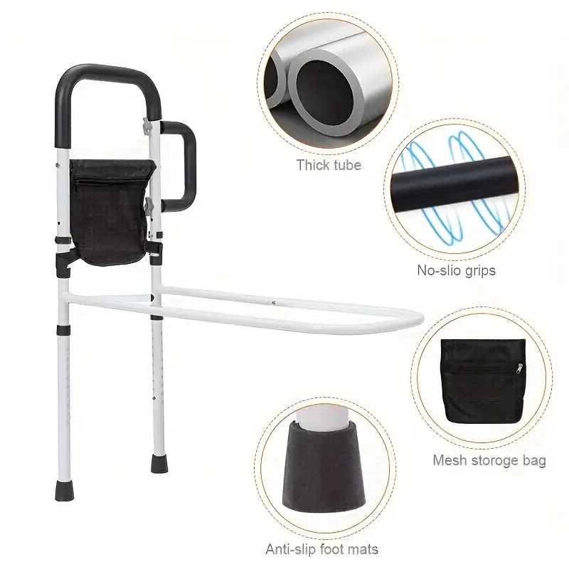 Adjustable Height Bed Rails for Elderly - Image 2