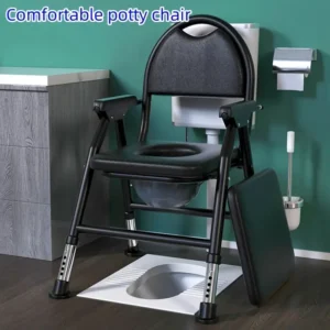 Adjustable Elderly Toilet Chair